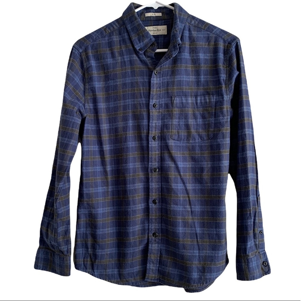 Hawker Rye Button Down Shirt Size Small